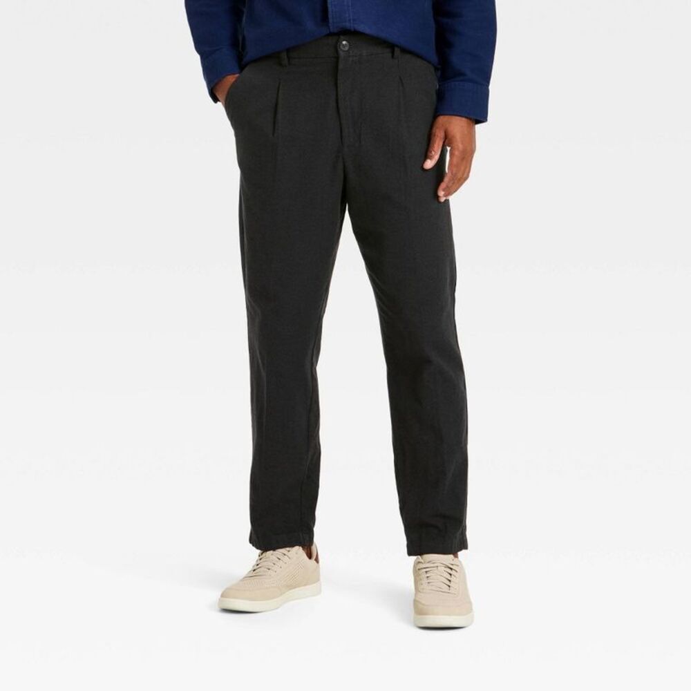 Men's Straight Leg Grindle Pants - Goodfellow & Co Charcoal Gray XL